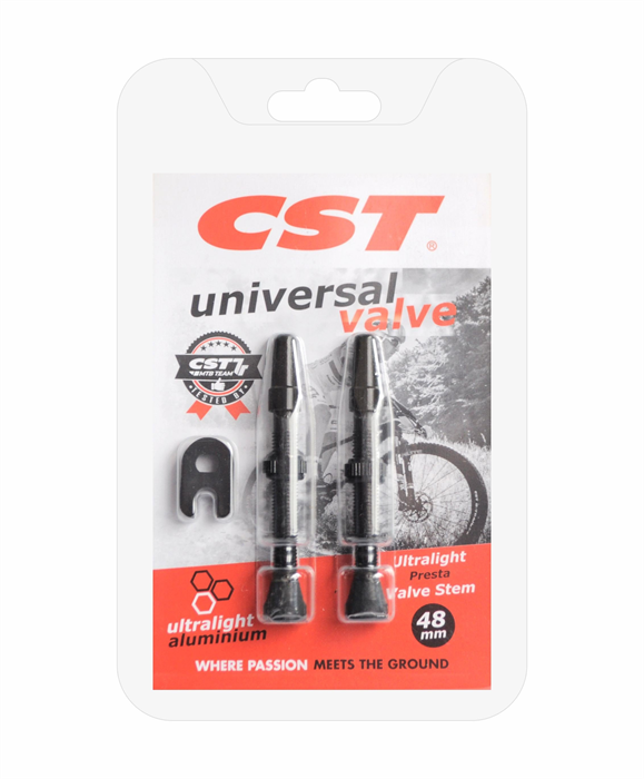 CST - Ventilky bezdušové 80 mm černé 2ks