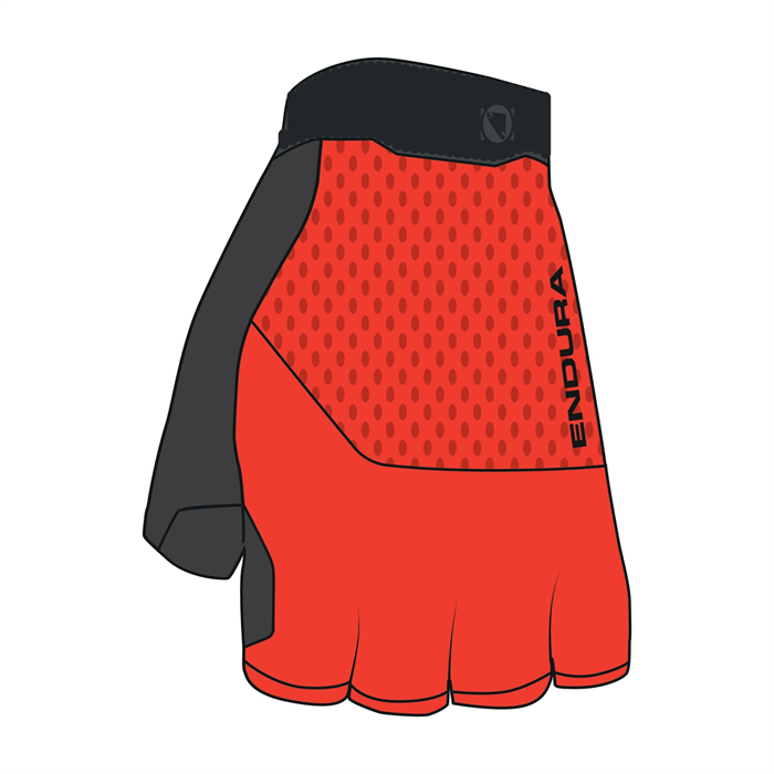 ENDURA - E1164FRD Rukavice Loop Mitt flame red