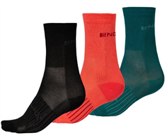 ENDURA - E1265BK Ponožky dámské Coolmax Race black 3pack 