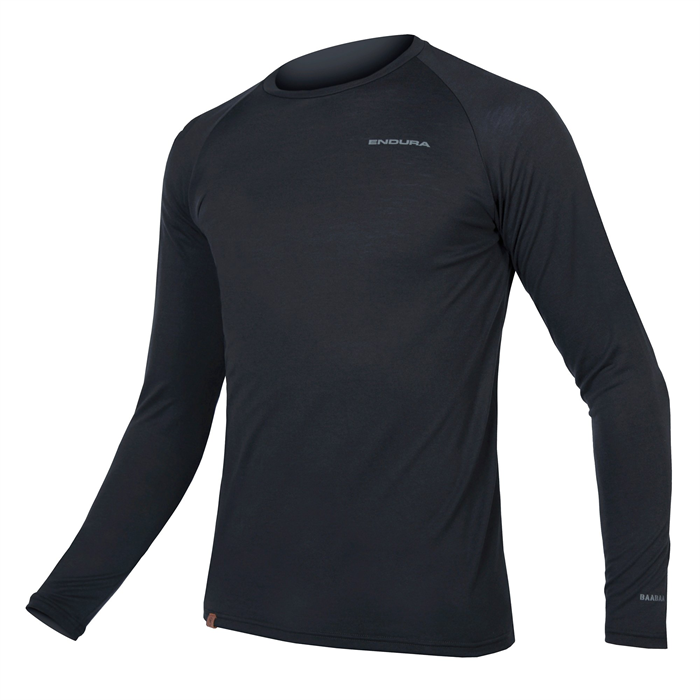 ENDURA - E3183GY triko pánské BaaBaa Blend L/S Baselayer grey