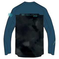 ENDURA - E3212BAB dres pánský MT500 Burner L/S barra blue