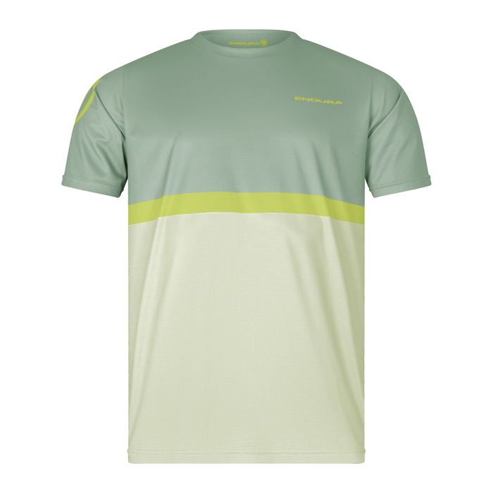 ENDURA - E3232LGR dres pánský SingleTrack Core Tee II loch green