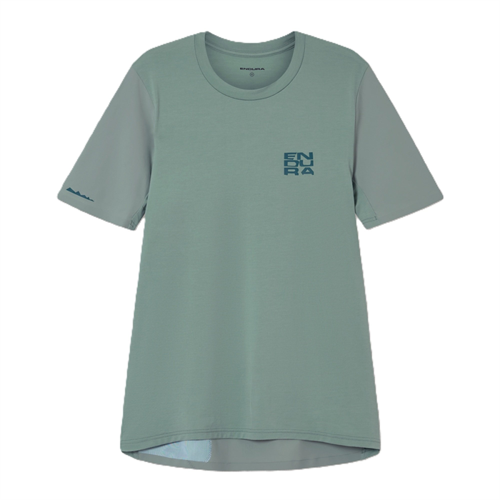 ENDURA - E3258GSA dres pánský Alltrack Ride S/S Tech Tee sage green