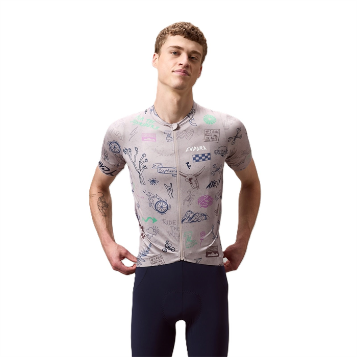 ENDURA - E3264GTI dres pánský Pro SL Print S/S titanium