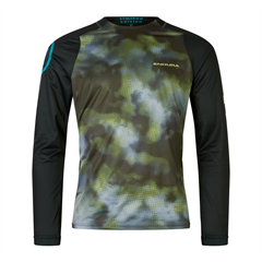 ENDURA - E5102BK dres pánský Pixel Cloud Tee LTD L/S black 