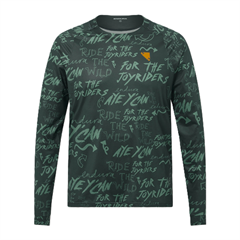 ENDURA - E5210GCA dres pánský SingleTrack Print Tee L/S carbon grey