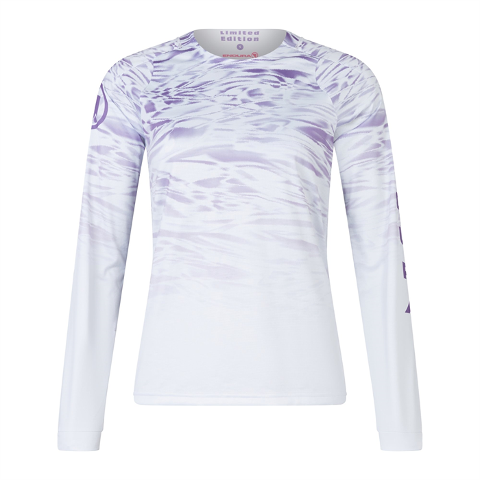 ENDURA - E6240HTR dres dámský Marble L/S Tee LTD heather
