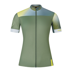 ENDURA - E6246MAG dres dámský Gradient Block FS260 Print S/S machair green 