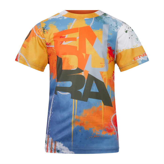 ENDURA - E7158YM dres dětský Singletrack Core Tee mustard