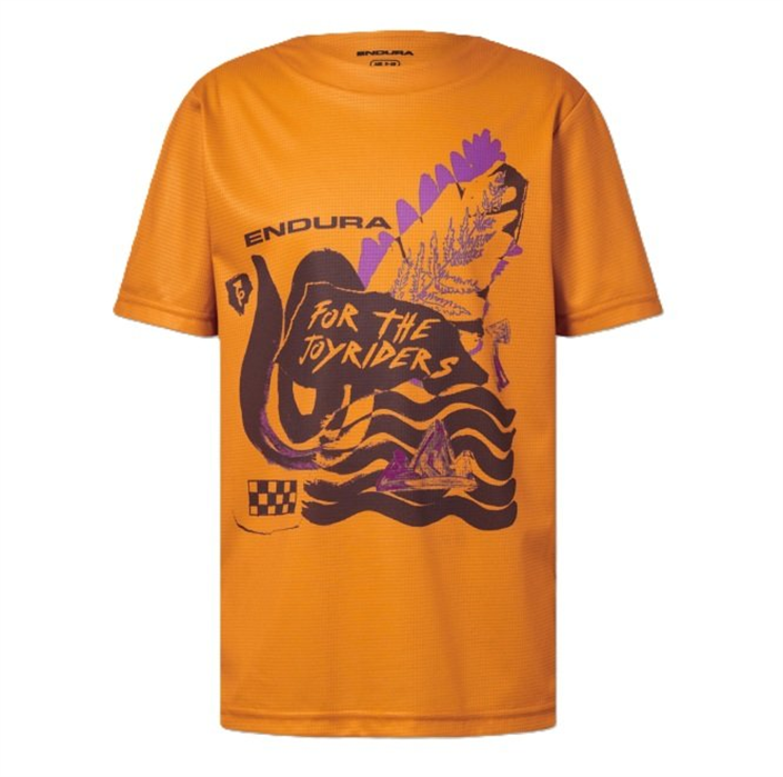 ENDURA - E7169ENO dres dětský Singletrack Core Tee end orange
