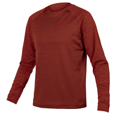 ENDURA - E9155BRK dres pánský Singletrack Fleece brick red 
