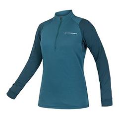 ENDURA - E9183DT dres dámský Singletrack Fleece L/S deep teal