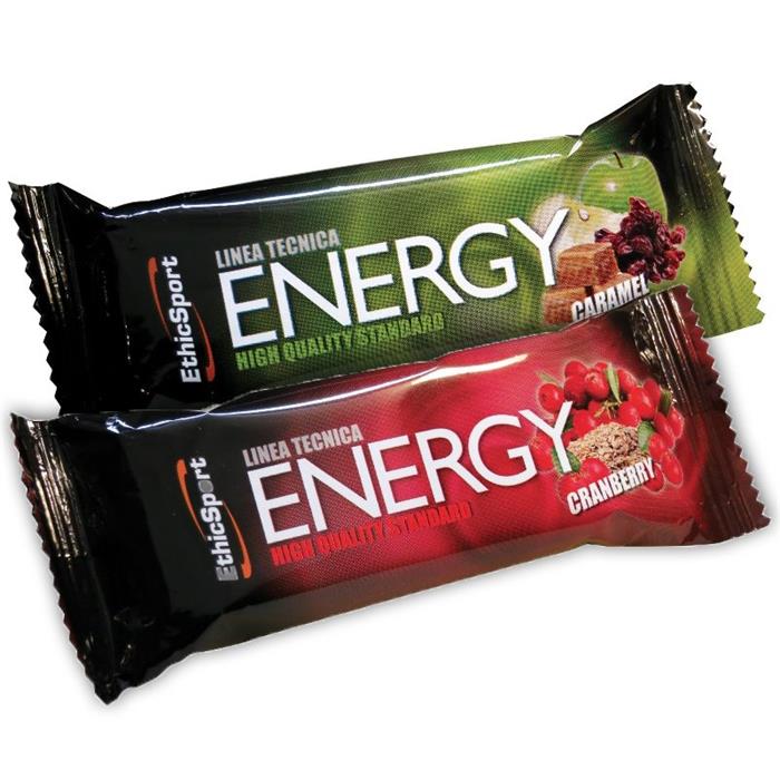 ETHIC SPORT - Tyčinka ENERGY caramel (jablko-karamel) 40g