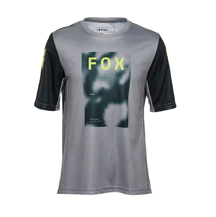 FOX - Dres dětský Yth Ranger SS Jersey Taunt - Steel Grey