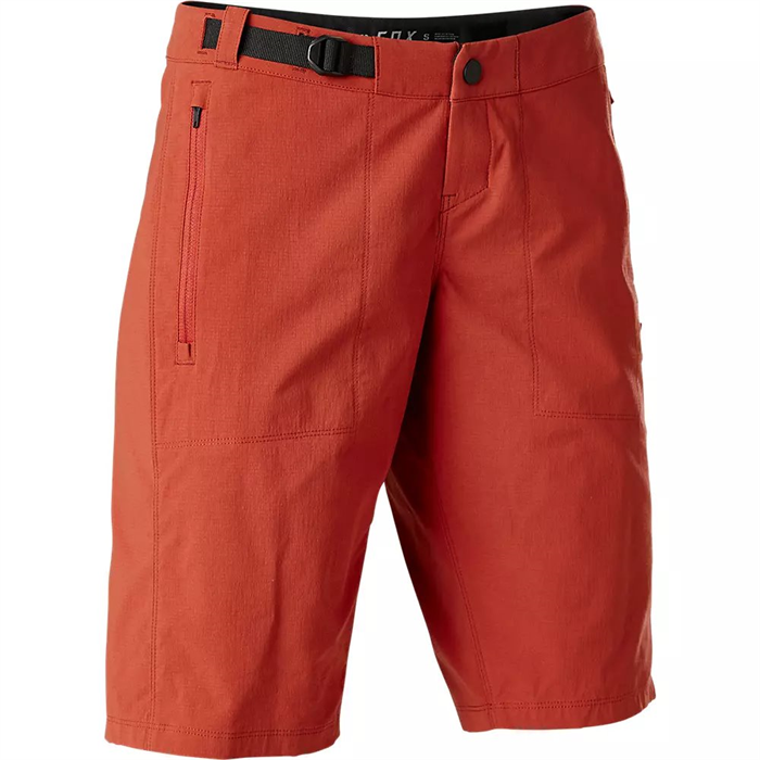 FOX - Kraťasy dámské Ranger Short W/Liner - Red Clay