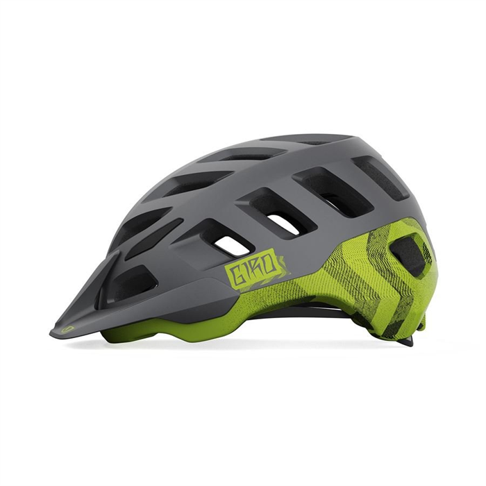 GIRO - Přilba RADIX Mat Metalic Black/Lime