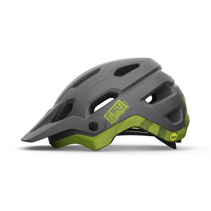 GIRO - Přilba SOURCE MIPS Mat Metalic Black/Lime