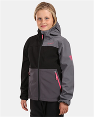 Kilpi - Bunda  juniorská softshell RAVIA-J, černá