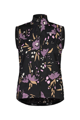 MALOJA - Vesta SeisM Vest Printed/ deep black brushflower 