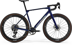 MERIDA MISSION 10K Transp. Blue Carbon Ud(Silver)