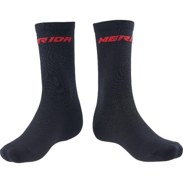 MERIDA - Ponožky CLASSIC černo/červené