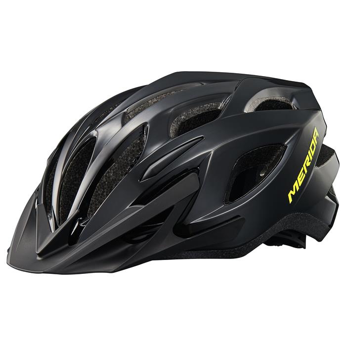 MERIDA - Přilba CHARGER black/Hi-Viz yellow