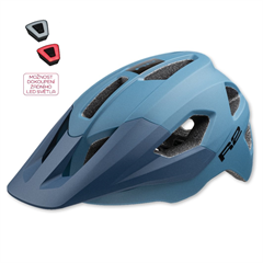 R2 - Přilba junior ATH44B VORTEKS petrol modrá/matná S (52-56cm)