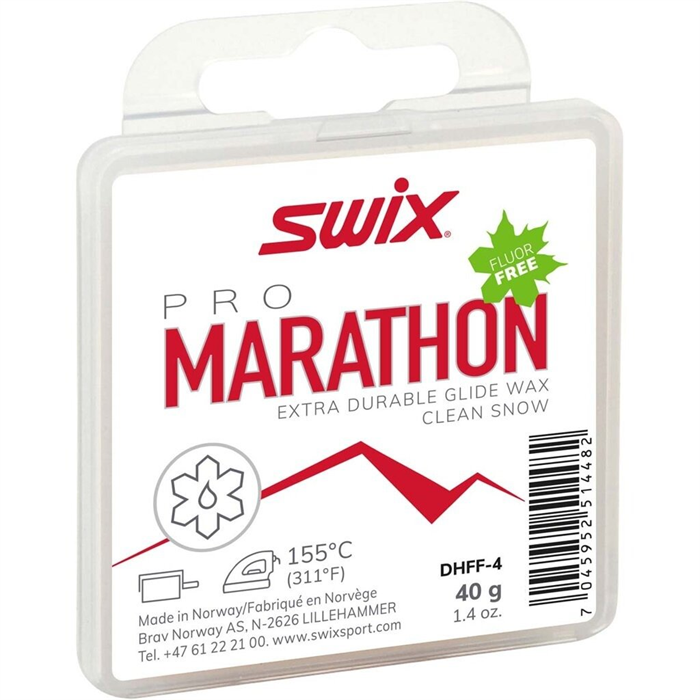 SWIX - vosk DHFF-4 - skluzný Marathon bílý 40g